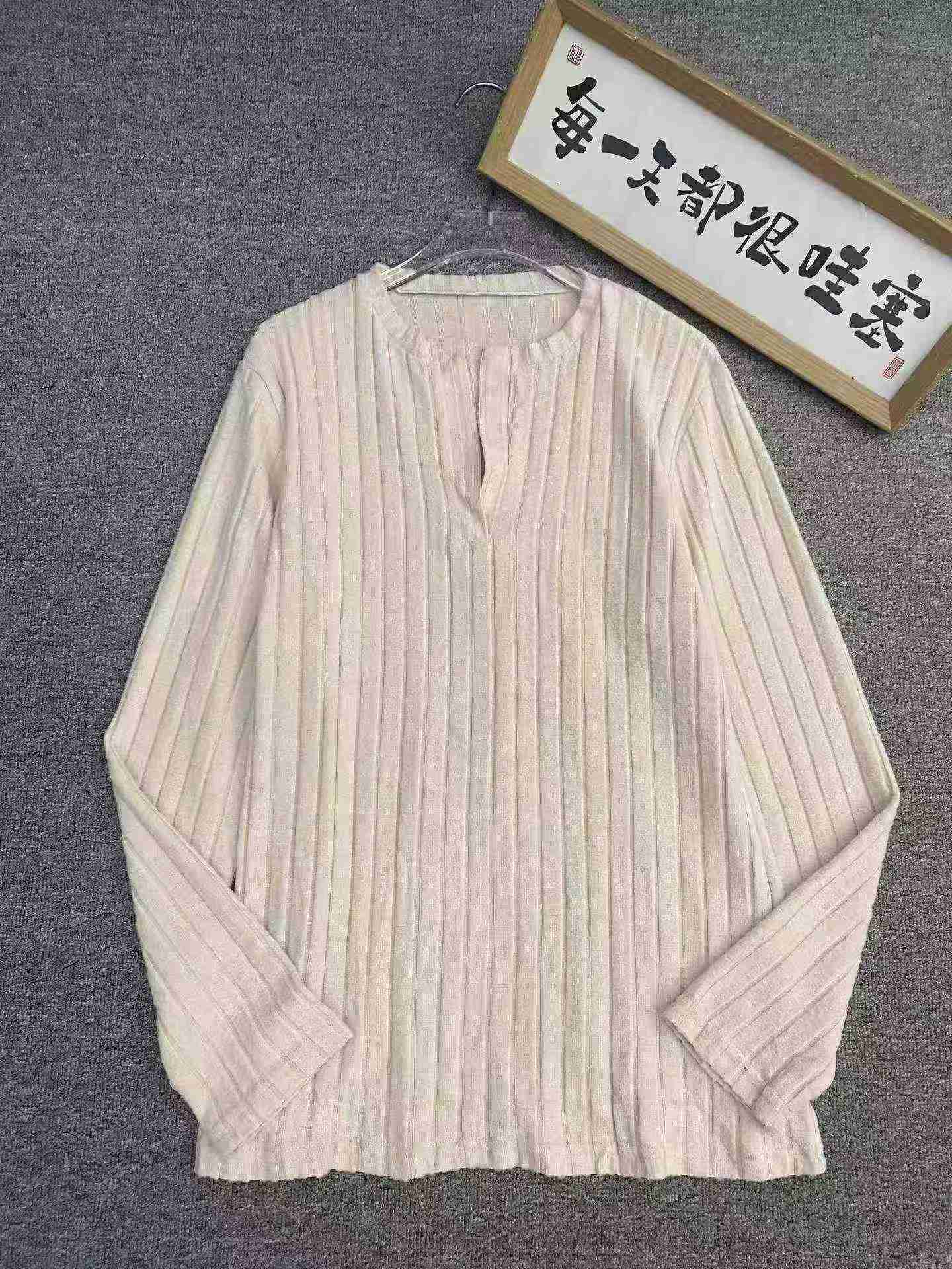 French Style Ribbed Long Sleeve Tops, 139 Pieces - Image 3