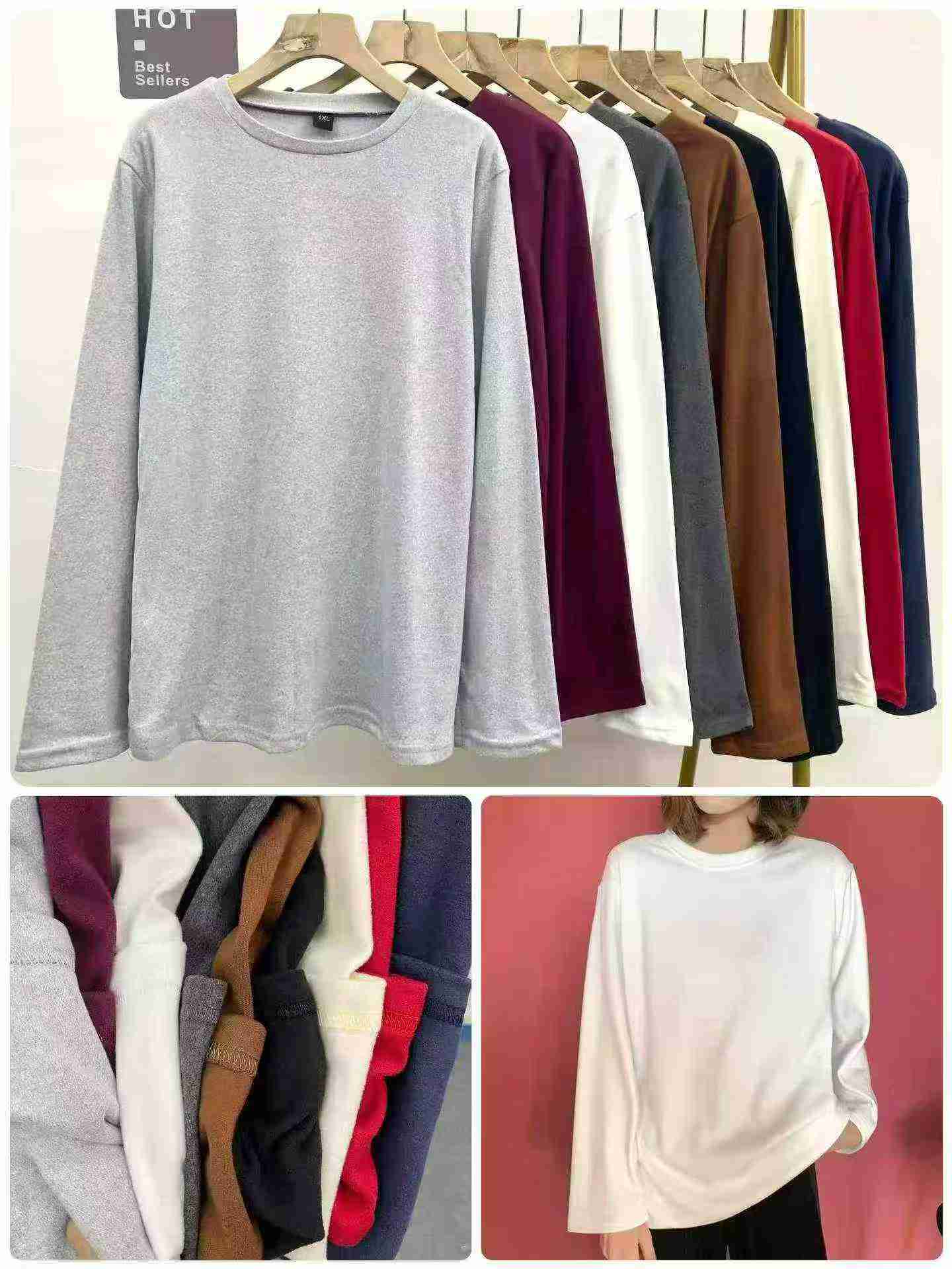 Loose Plus Size Thermal Base Layers 10629 Pieces Wholesale Clearance - Image 2