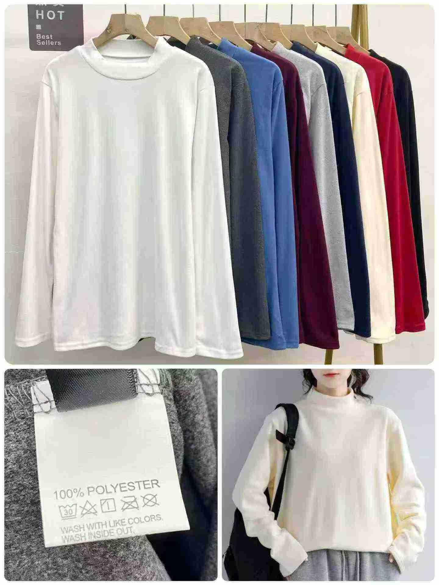 Loose Plus Size Thermal Base Layers 10629 Pieces Wholesale Clearance - Image 3