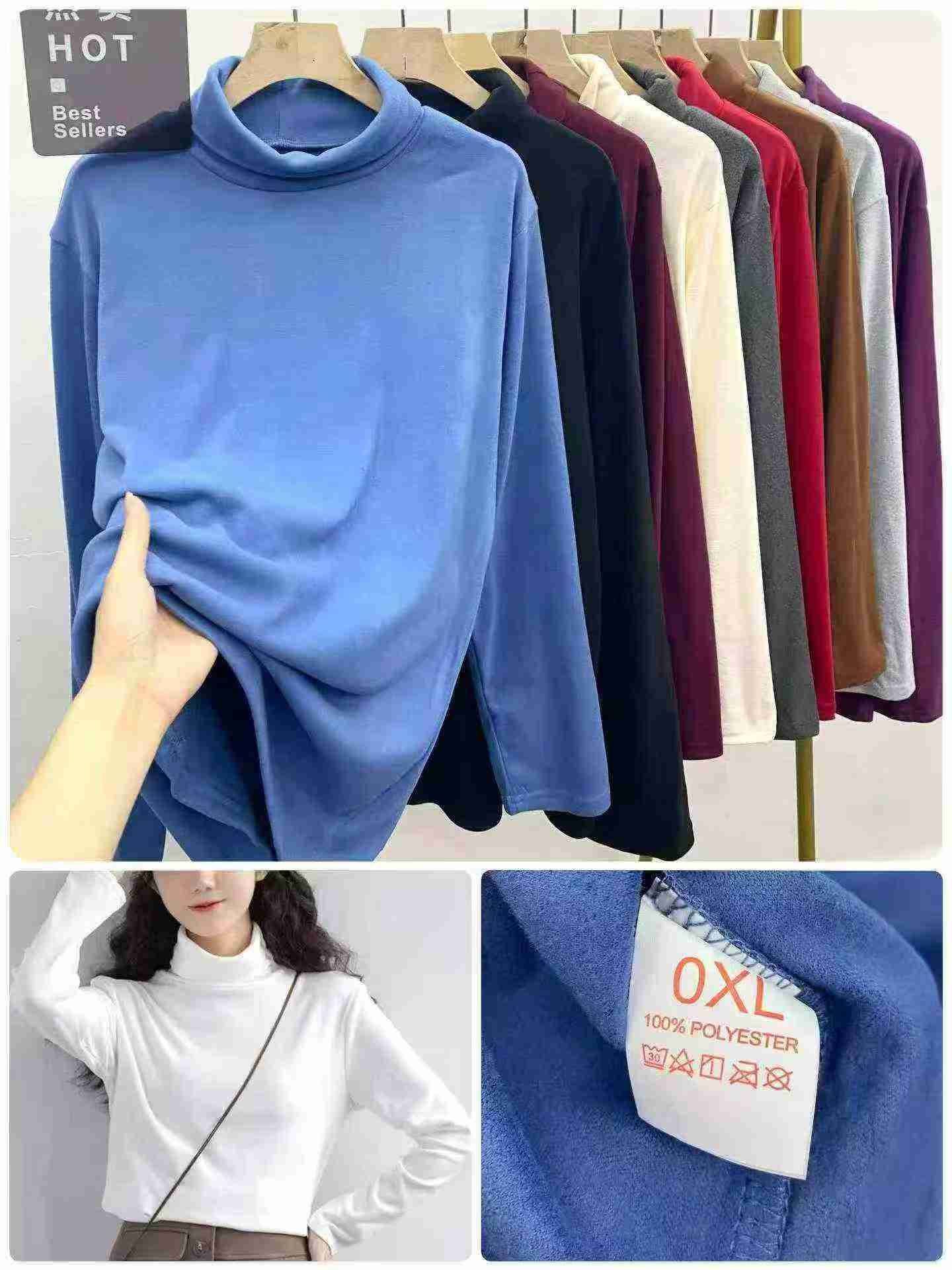 Loose Plus Size Thermal Base Layers 10629 Pieces Wholesale Clearance - Image 4