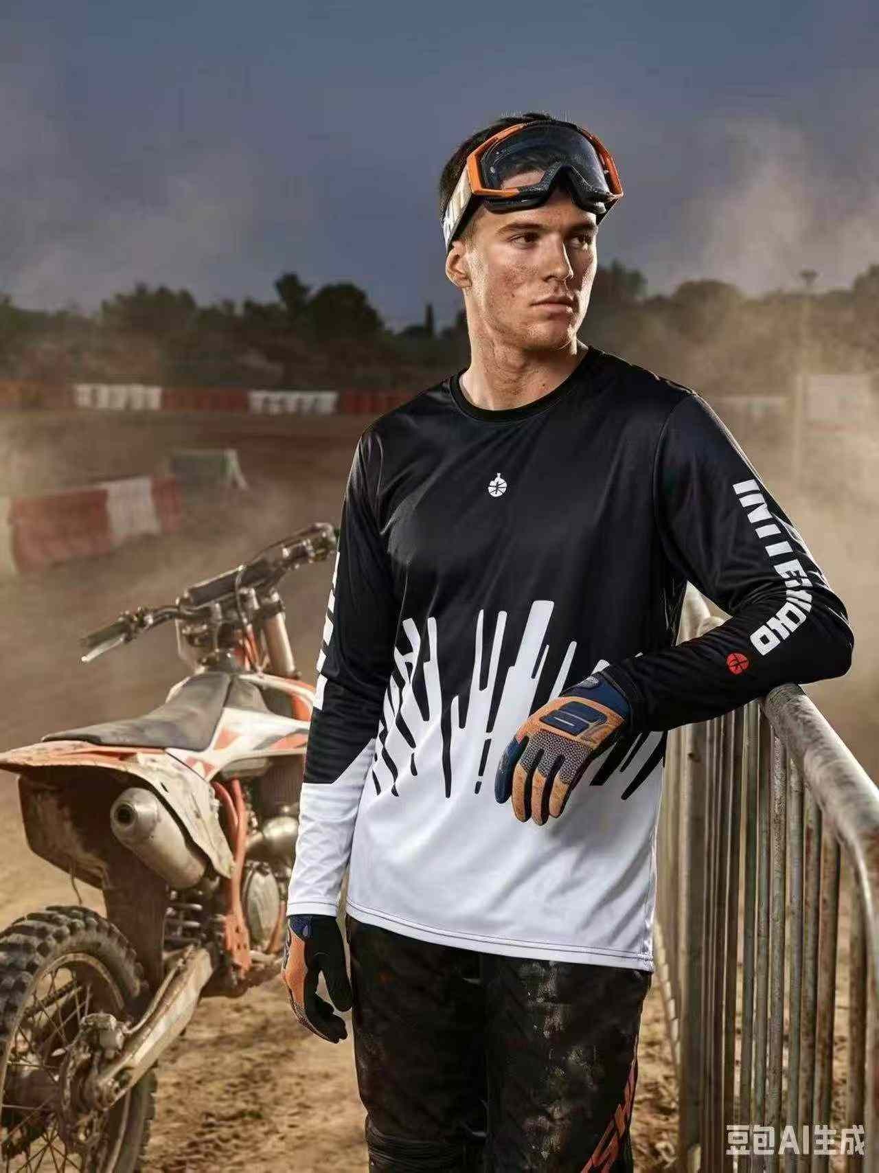 Men's Trendy Long Sleeve Sports T-shirt, 443 Pieces - Image 7
