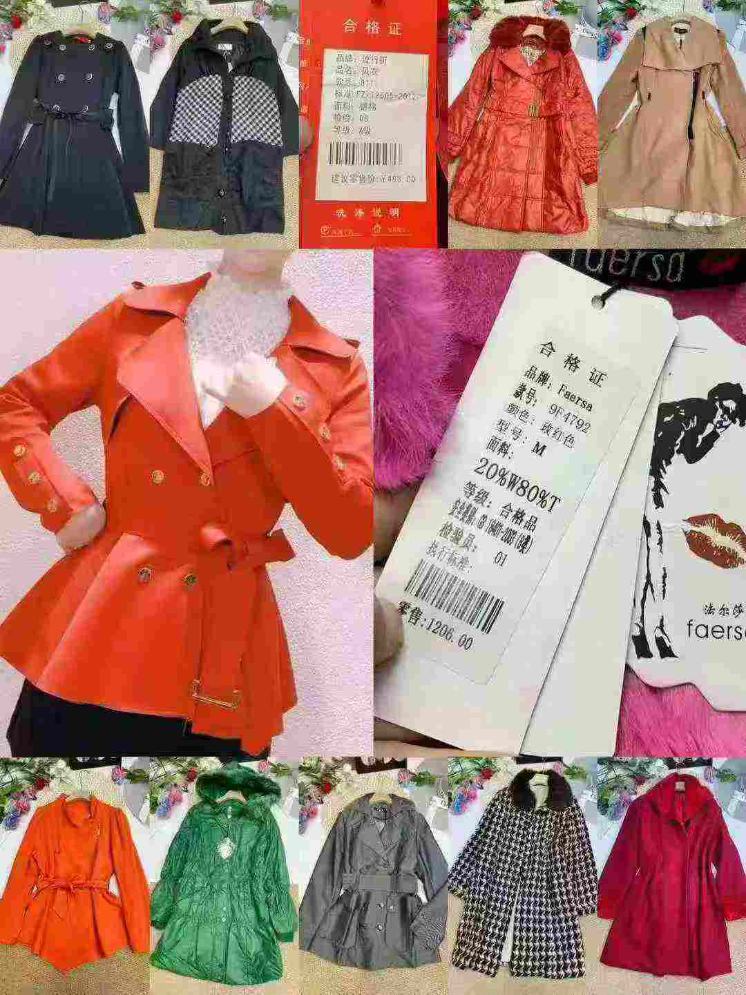 Autumn Winter Coats, 585 Pieces Clearance Stock - Image 5