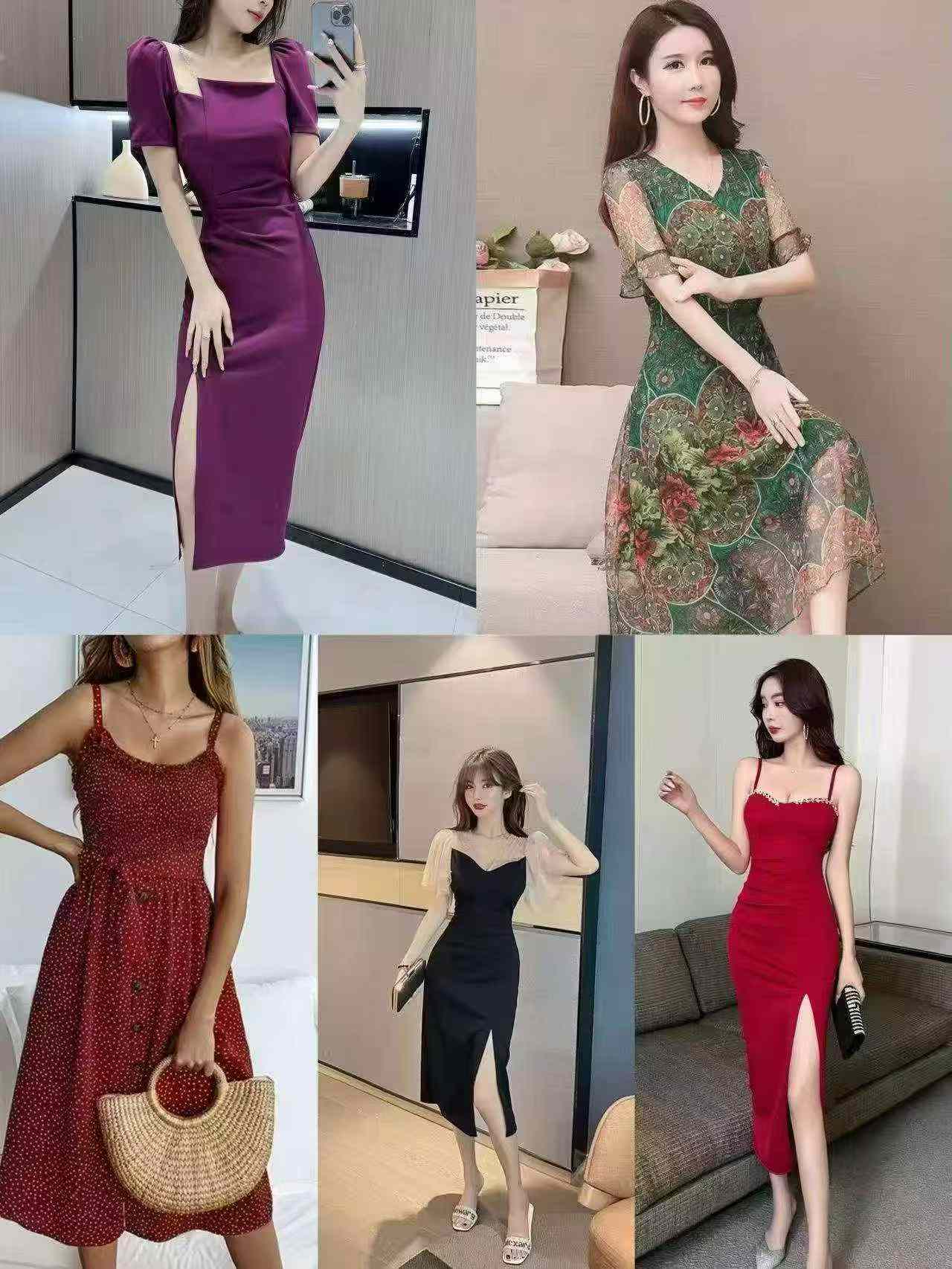 فساتين الشيفون، 657 قطعة، تصفية مخزون بالجملة - Image 6
