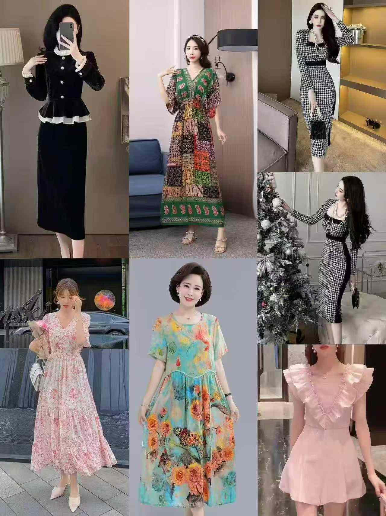 فساتين الشيفون، 657 قطعة، تصفية مخزون بالجملة - Image 9