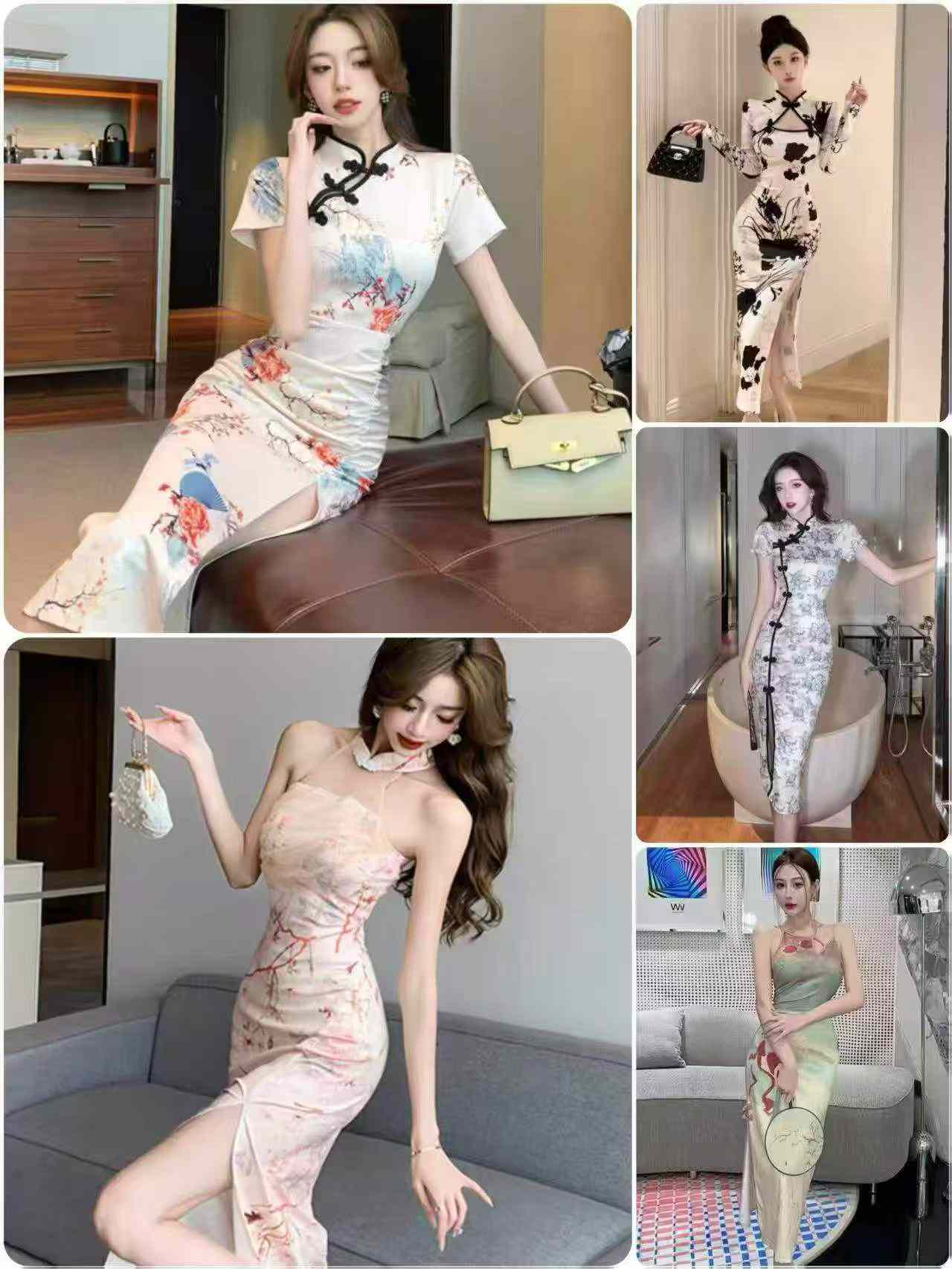 ۹۰۰۰ عدد پیراهن‌های تابستانی سکسی زنانه از یک برند یکسان، سایز S تا XL - Image 3