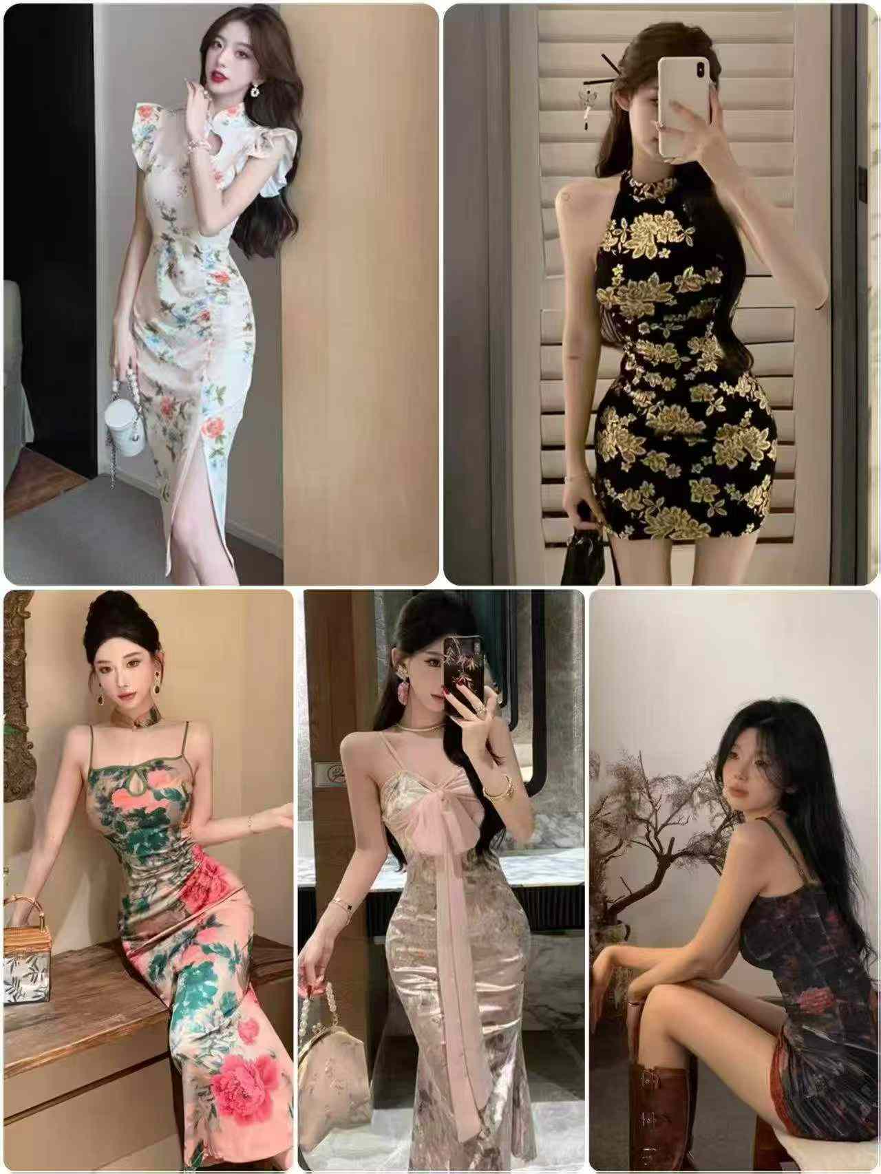 ۹۰۰۰ عدد پیراهن‌های تابستانی سکسی زنانه از یک برند یکسان، سایز S تا XL - Image 5