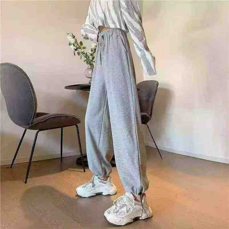 Simple Casual Loose High Waist Sweatpants 395pcs, Size M-3XL Individual Packing - Image 2