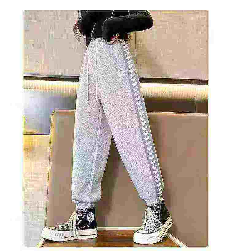 About 1000 Pcs High Quality Fleece Lined Big Kids Winter Casual Sweatpants - Image 2