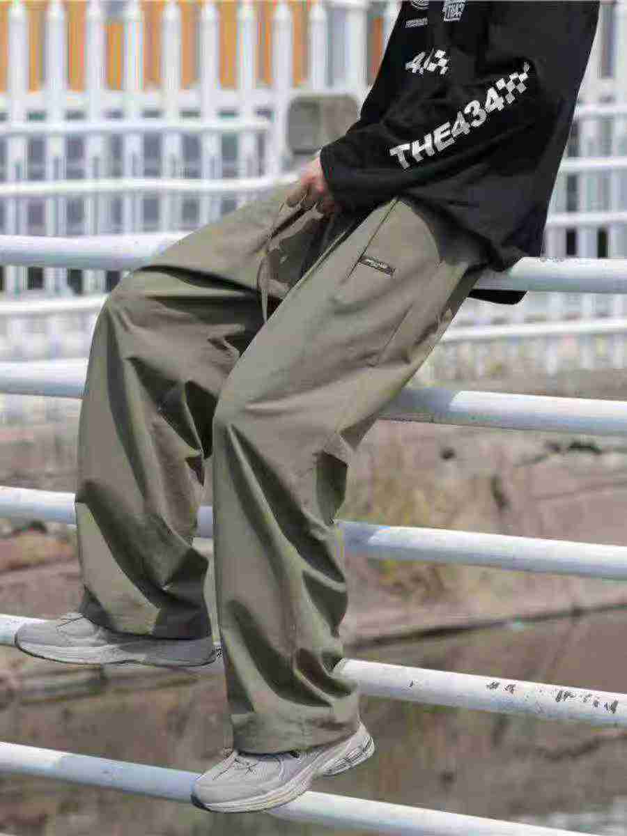 Men's Spring Summer Loose Straight Casual Pants About 670 Pieces Bulk Wholesale - Image 2