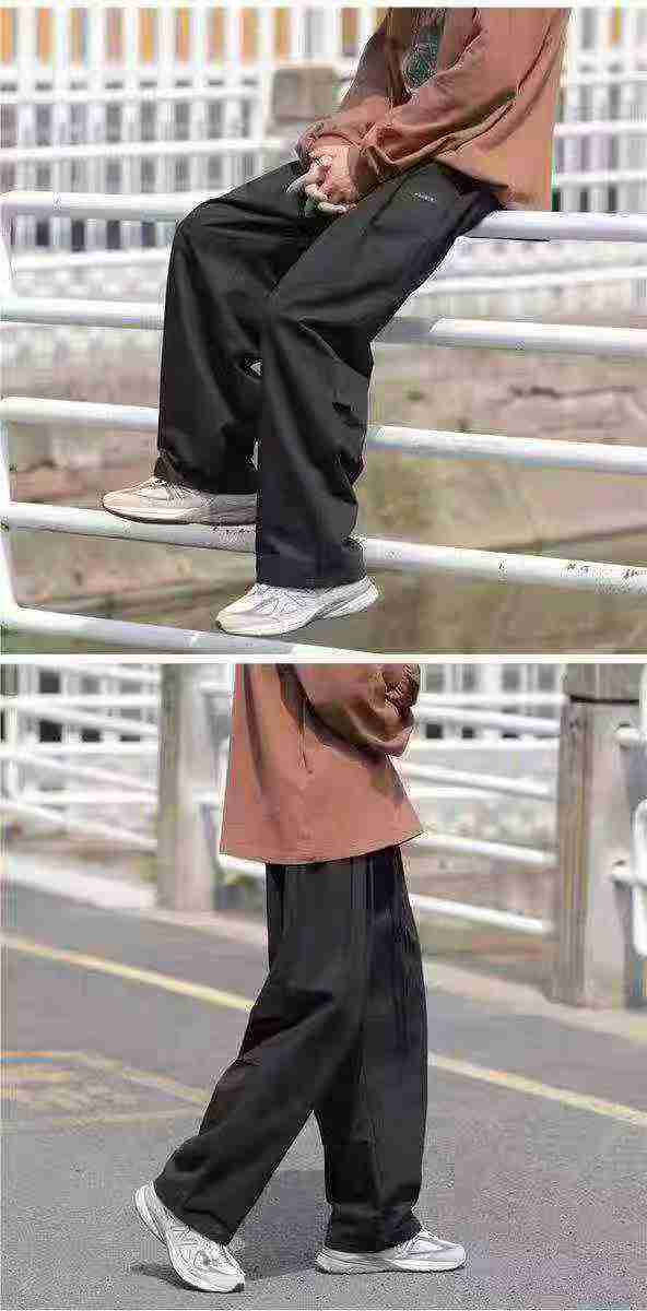 Men's Spring Summer Loose Straight Casual Pants About 670 Pieces Bulk Wholesale - Image 6