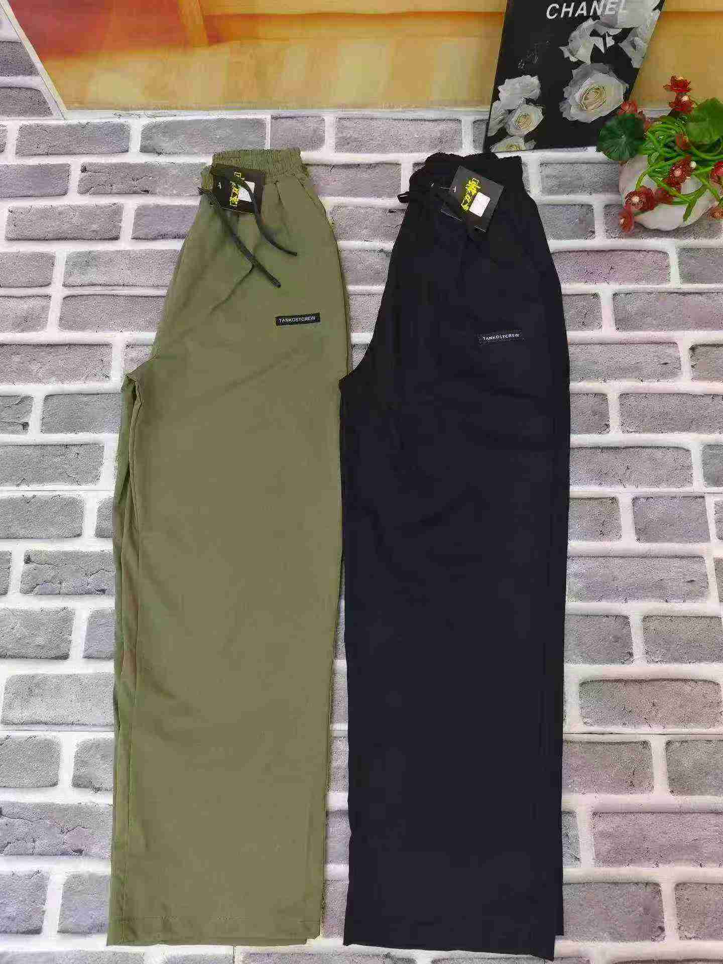 Men's Spring Summer Loose Straight Casual Pants About 670 Pieces Bulk Wholesale - Image 8