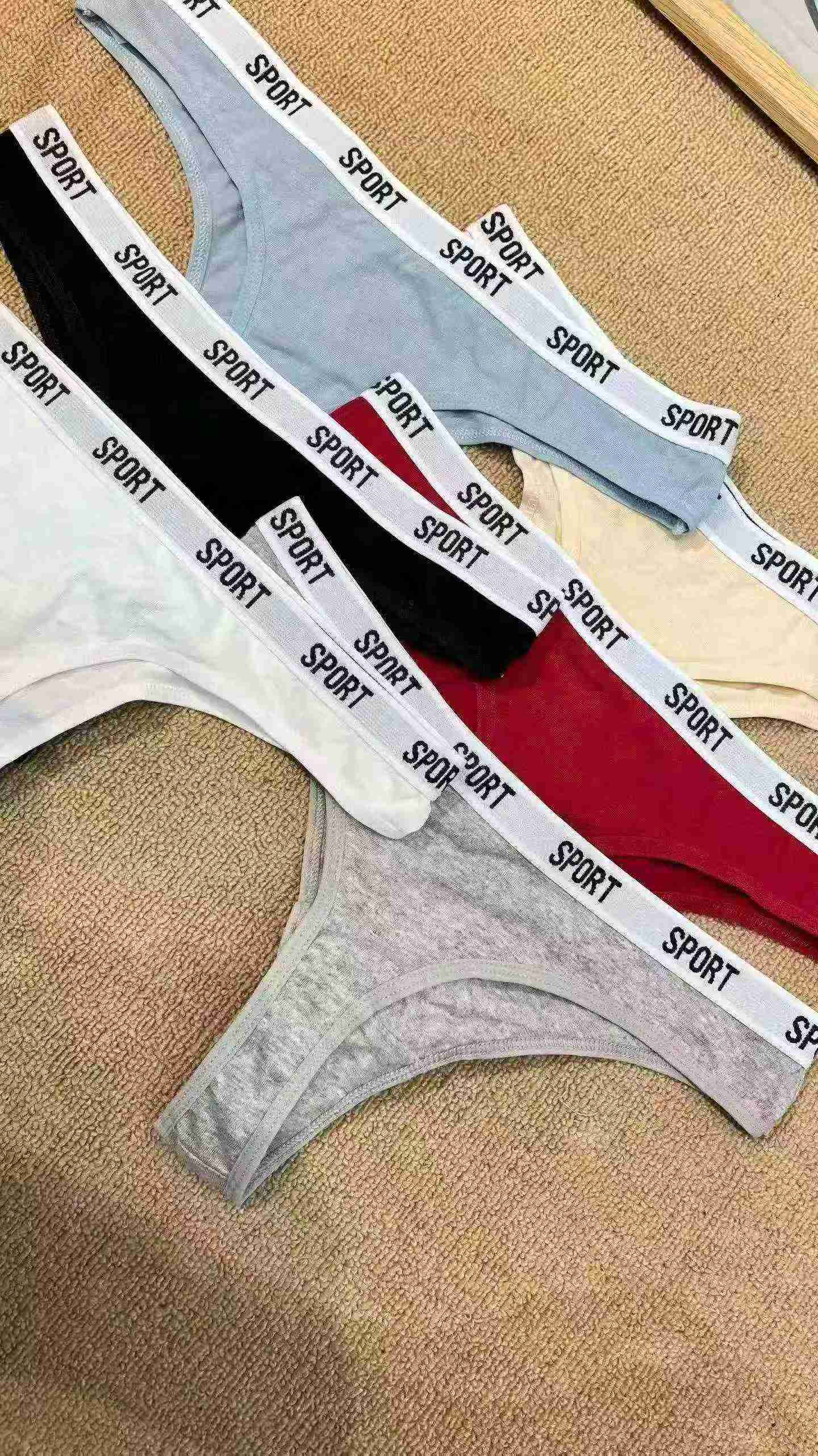 Women's Cotton Thongs, Over 300pcs, Size S-L, 20pcs Per Pack Clearance - Image 2