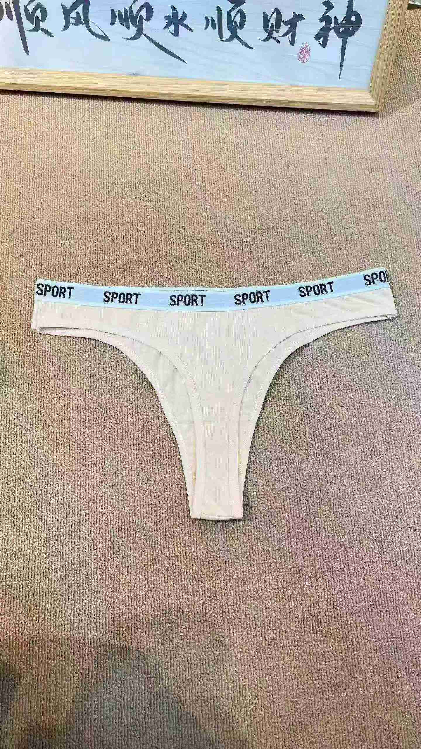 Women's Cotton Thongs, Over 300pcs, Size S-L, 20pcs Per Pack Clearance - Image 5
