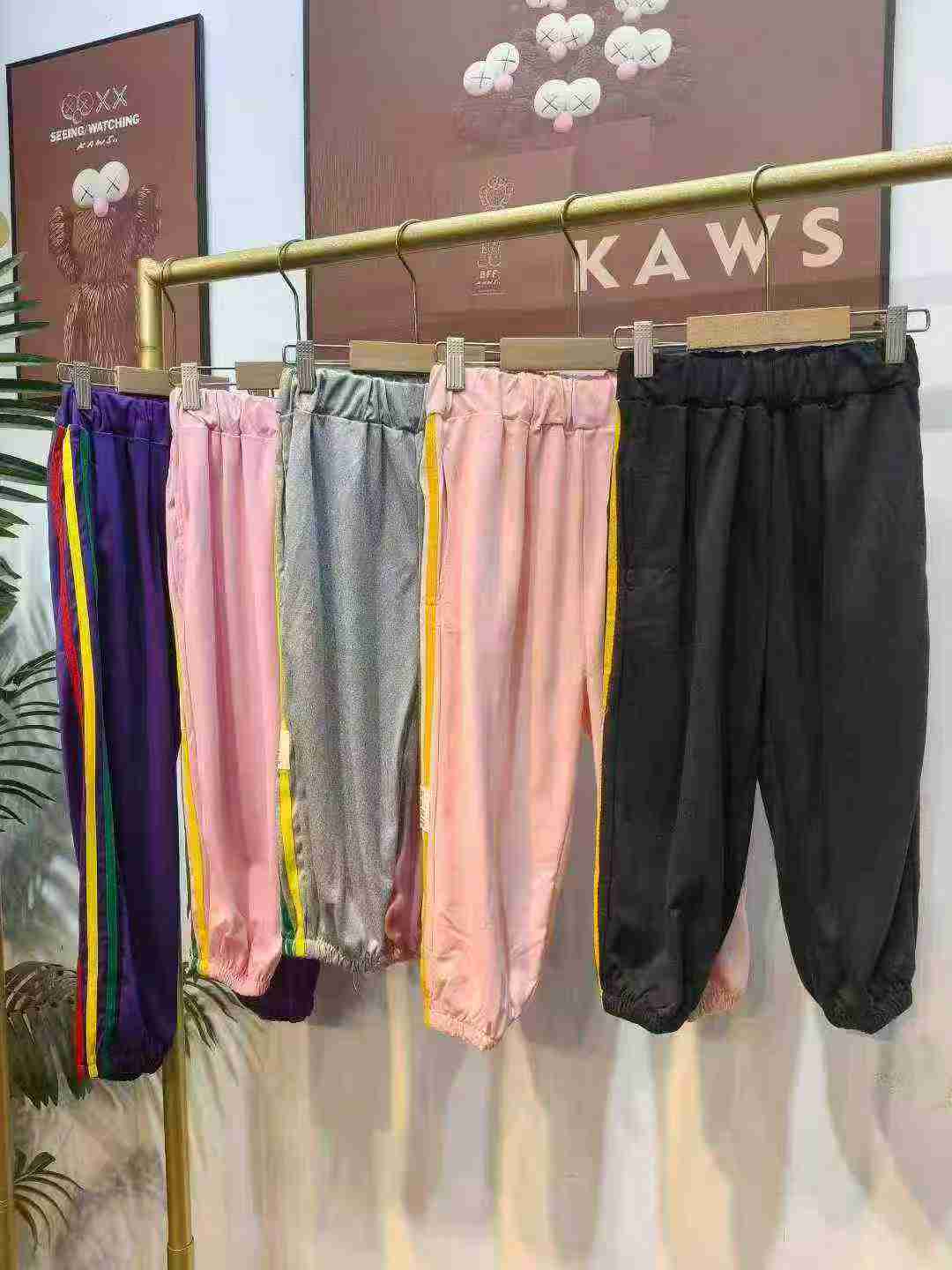 520 Pcs Boys & Girls Kids Spring Summer Casual Sports Cropped Pants - Image 3