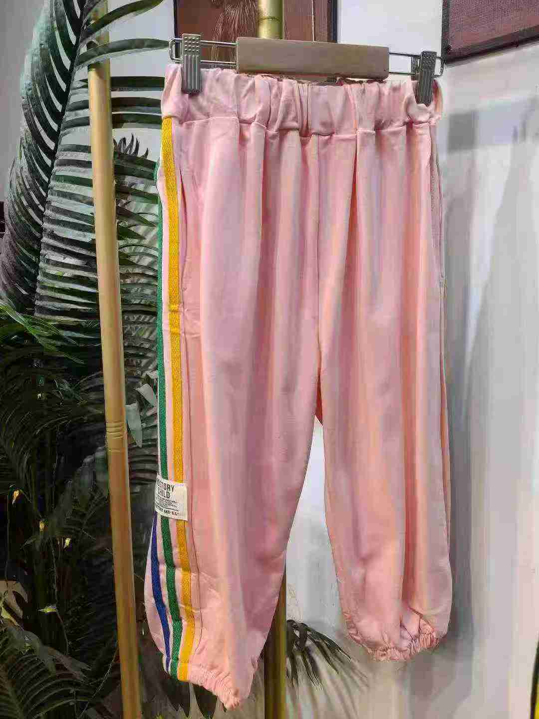 520 Pcs Boys & Girls Kids Spring Summer Casual Sports Cropped Pants - Image 4