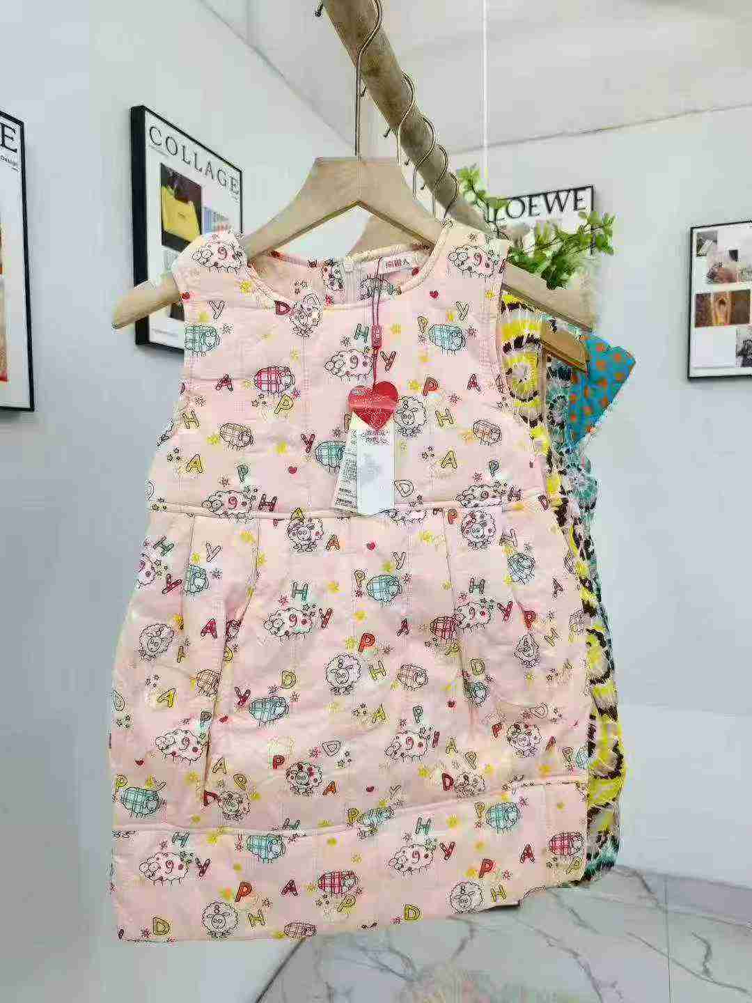 About 100 Pcs Kids Wool Warm Skirts, Two Brands, Sizes 110-160 - Image 2