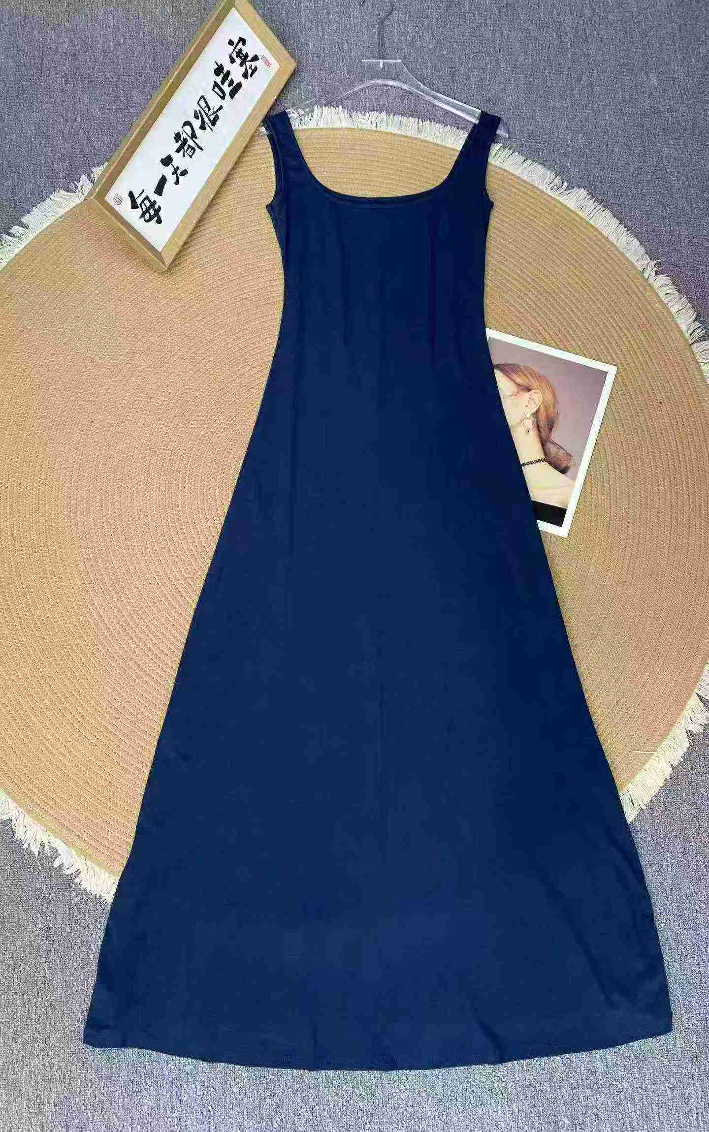 127 Pcs French Style Simple Elegant Rayon Tank Dress - Image 2