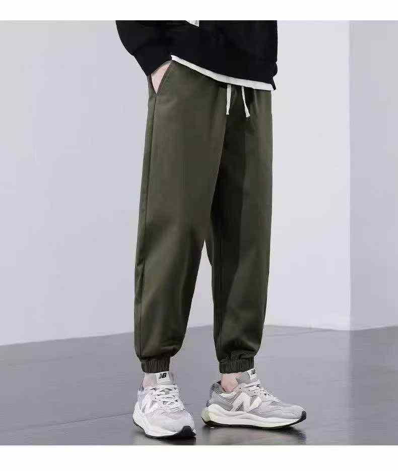 Men's Washed Cotton Fleece Lined Cargo Pants, Total 198 Pieces - Image 3