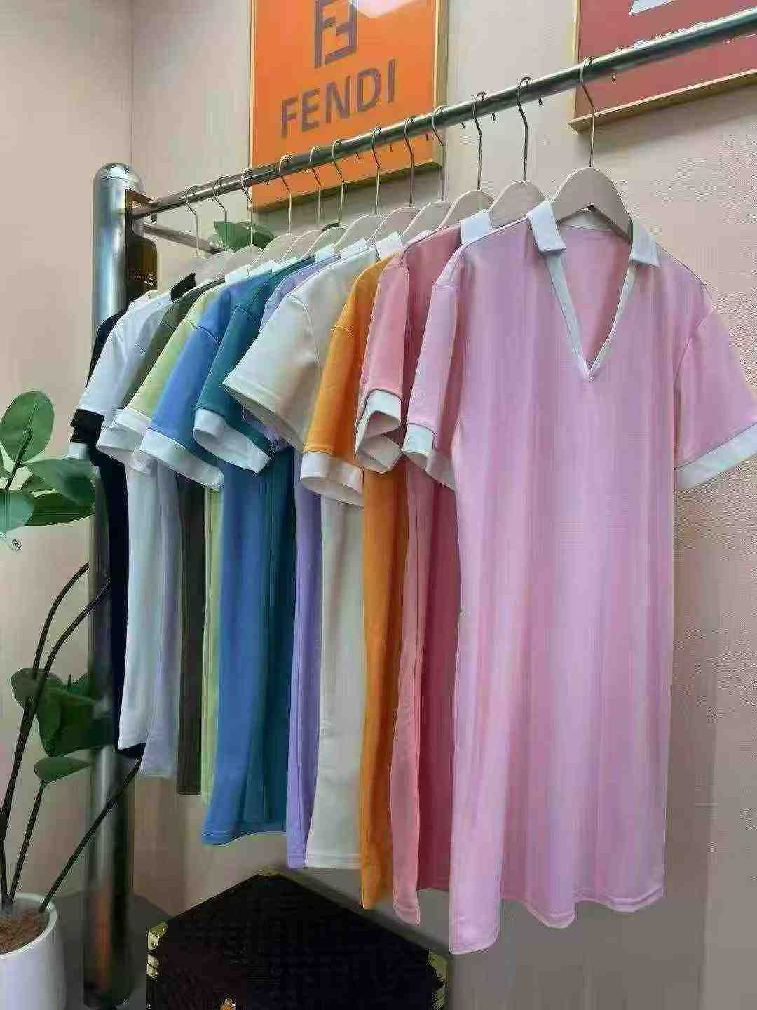 New Oversized Polo Collar Dress, About 2000 Pieces In Stock - Image 9
