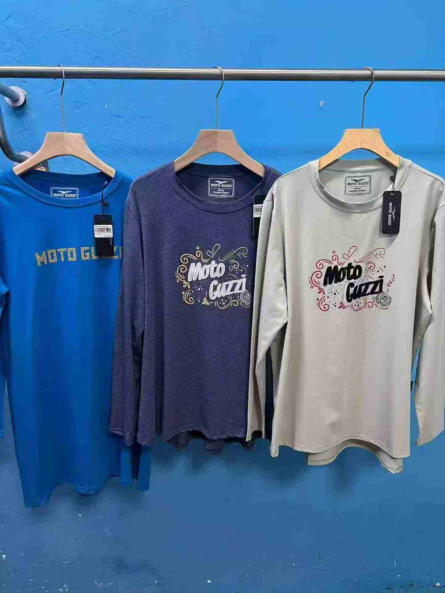 Kaos Lengan Panjang Katun Wanita Merek Trendi, 1054 Potong - Image 5