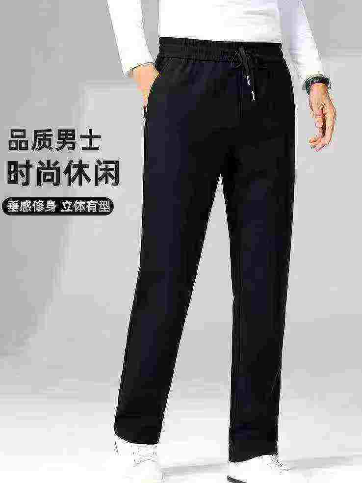 178 pièces de pantalons décontractés amples et polyvalents pour hommes, retirés de la boutique Tmall, tailles S M L, emballage individuel avec étiquette suspendue - Image 3
