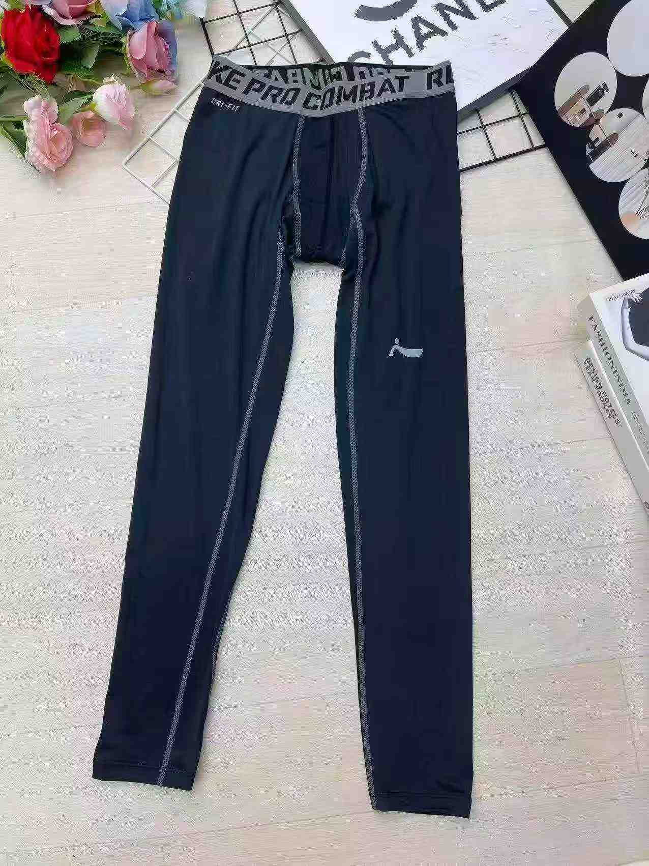 Pantalons de sport d'entraînement compressifs à séchage rapide pour hommes, 4770 pièces au total en liquidation - Image 6