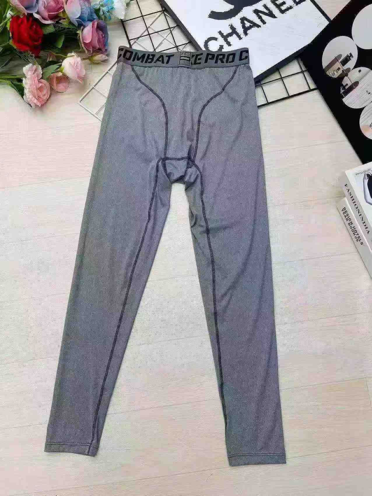 Pantalons de sport d'entraînement compressifs à séchage rapide pour hommes, 4770 pièces au total en liquidation - Image 8