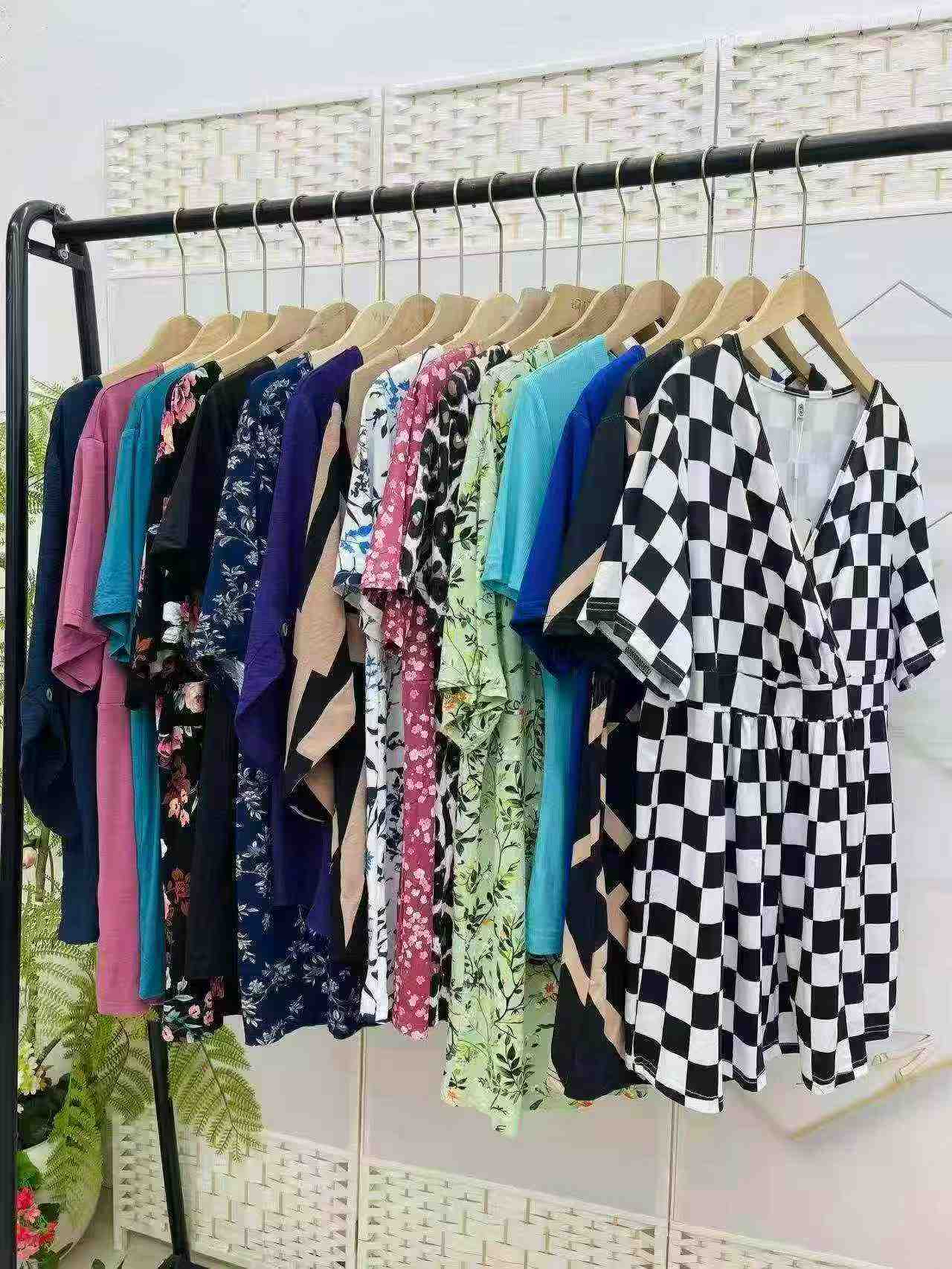 Gaun Longgar & Atasan Dagangan Luar Negeri, Penghabisan Stok 125 Helai - Image 5