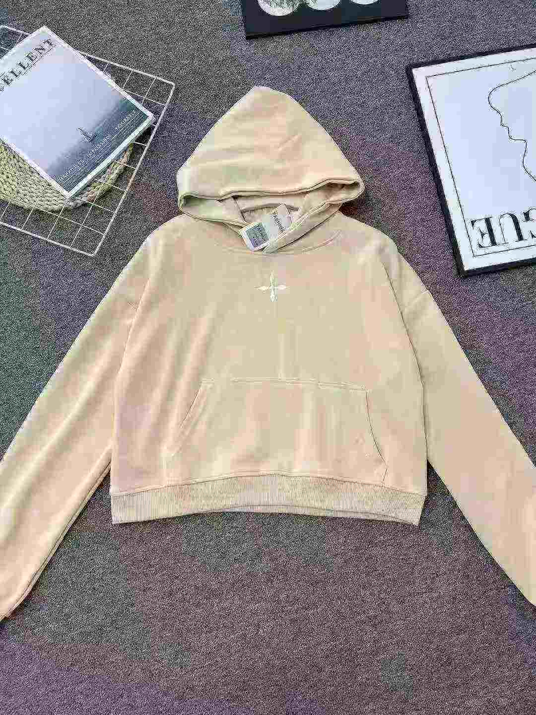 752 Piezas Sudaderas con capucha de cintura alta y corte corto para mujer - Image 4