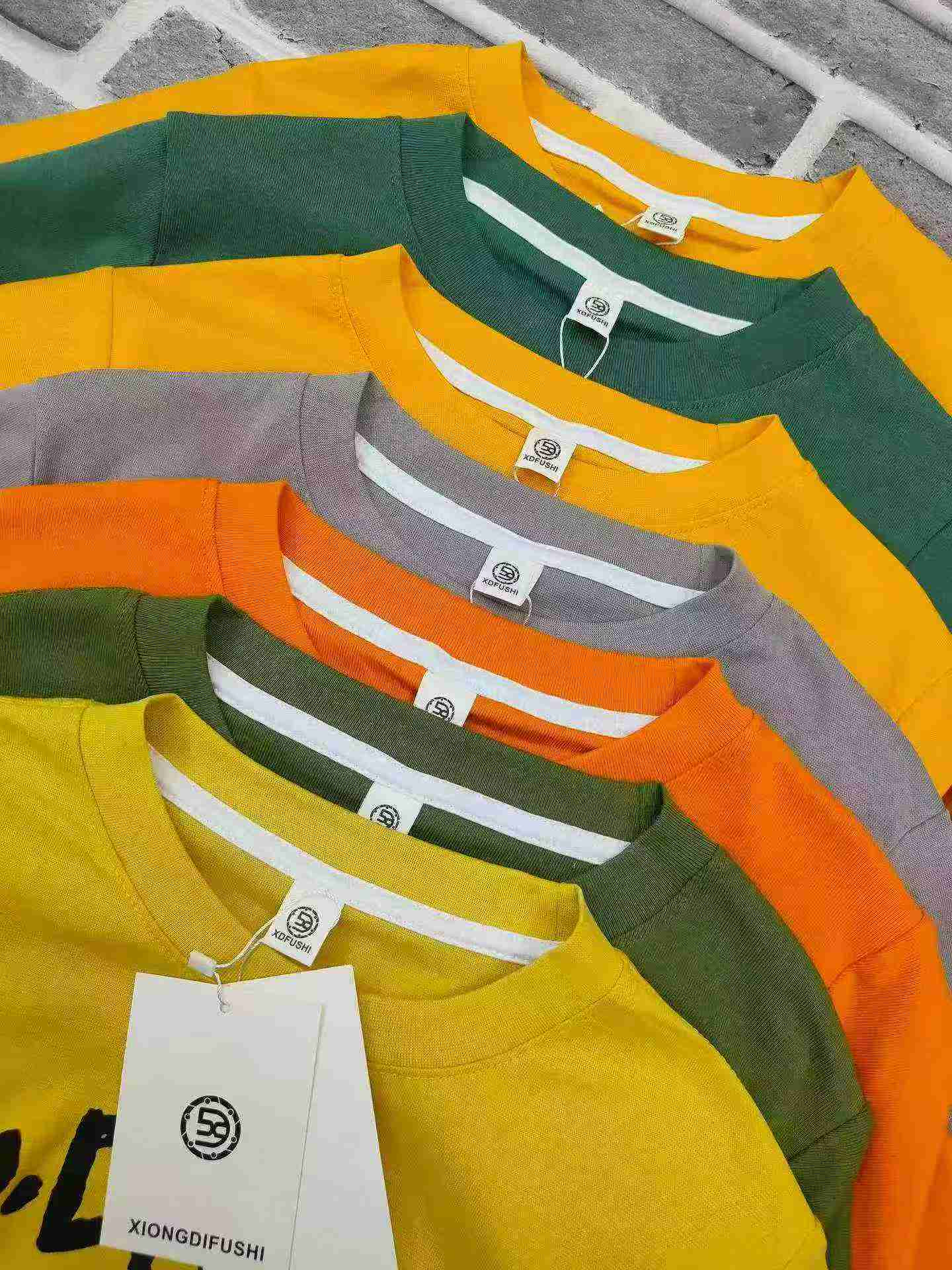 About 400 Pcs Cotton Sexy Drawstring Short Sleeve T-Shirts - Image 8