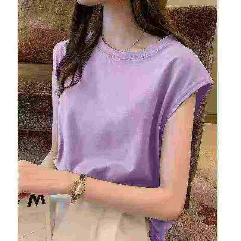 Over 4000 Pieces Women's Summer American Loose Seamless T-shirts - Image 2