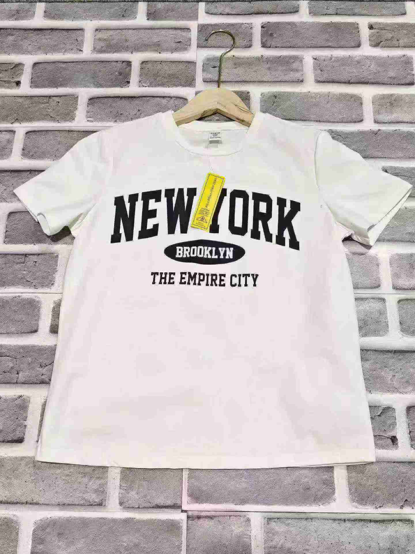 175pcs Whole Lot Kids White T-Shirts, Size 8-12Y, 10pcs Per Pack - Image 3