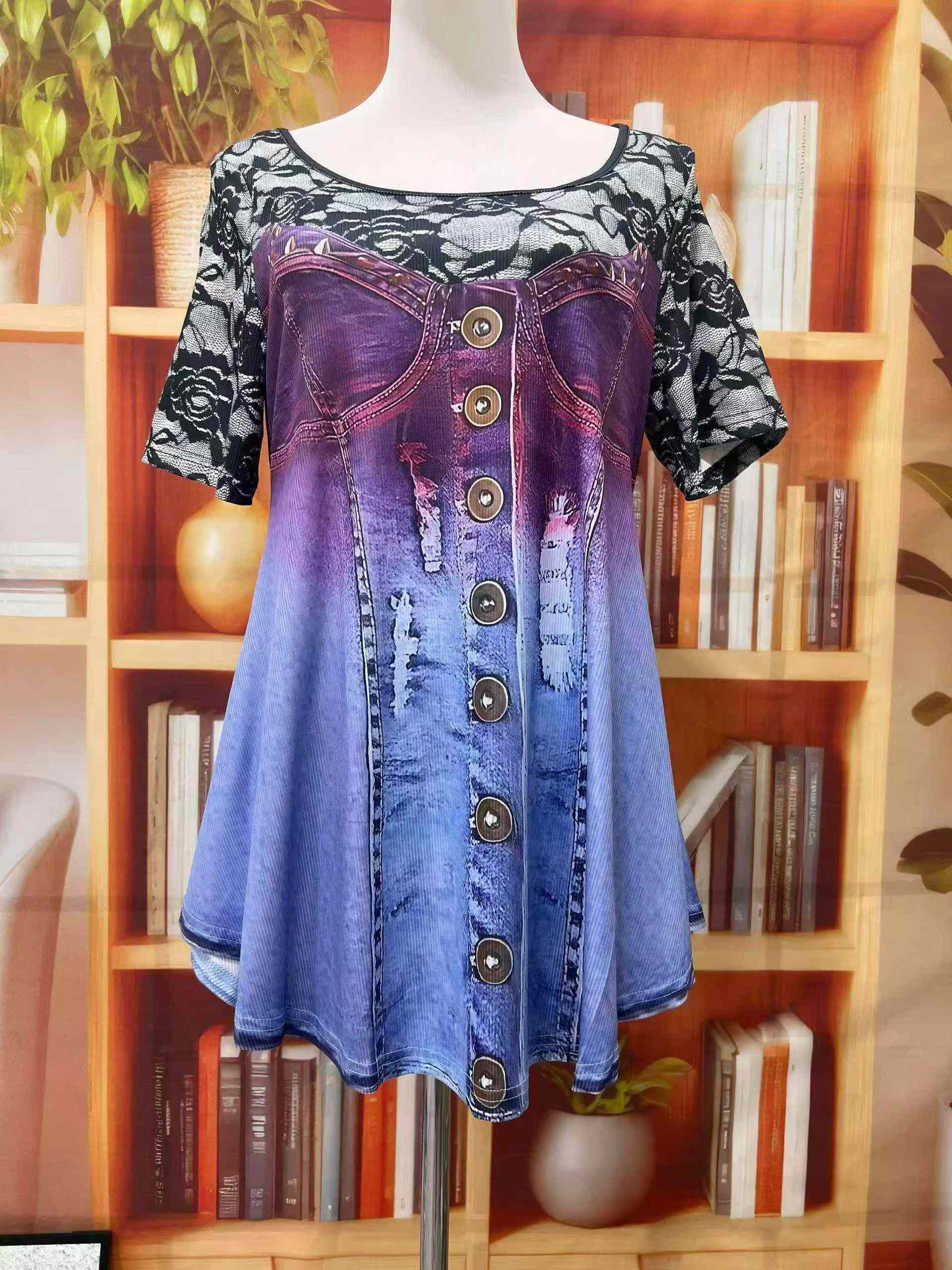 289PCS Plus Size Ice Silk Ribbed Dresses, Size 0XL-4XL, Individual Packing - Image 5
