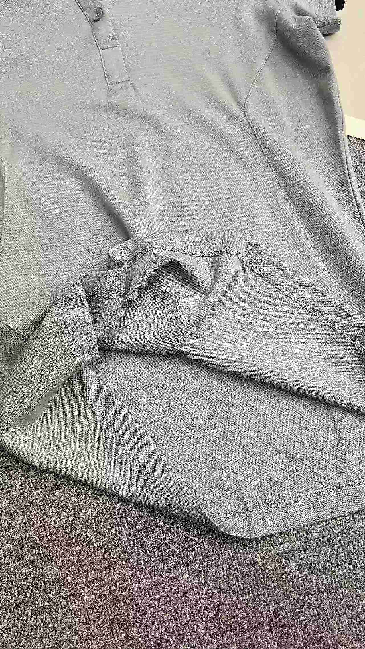 1134 Pieces Solid Color Short Sleeve Lapel Polo Shirts - Image 8
