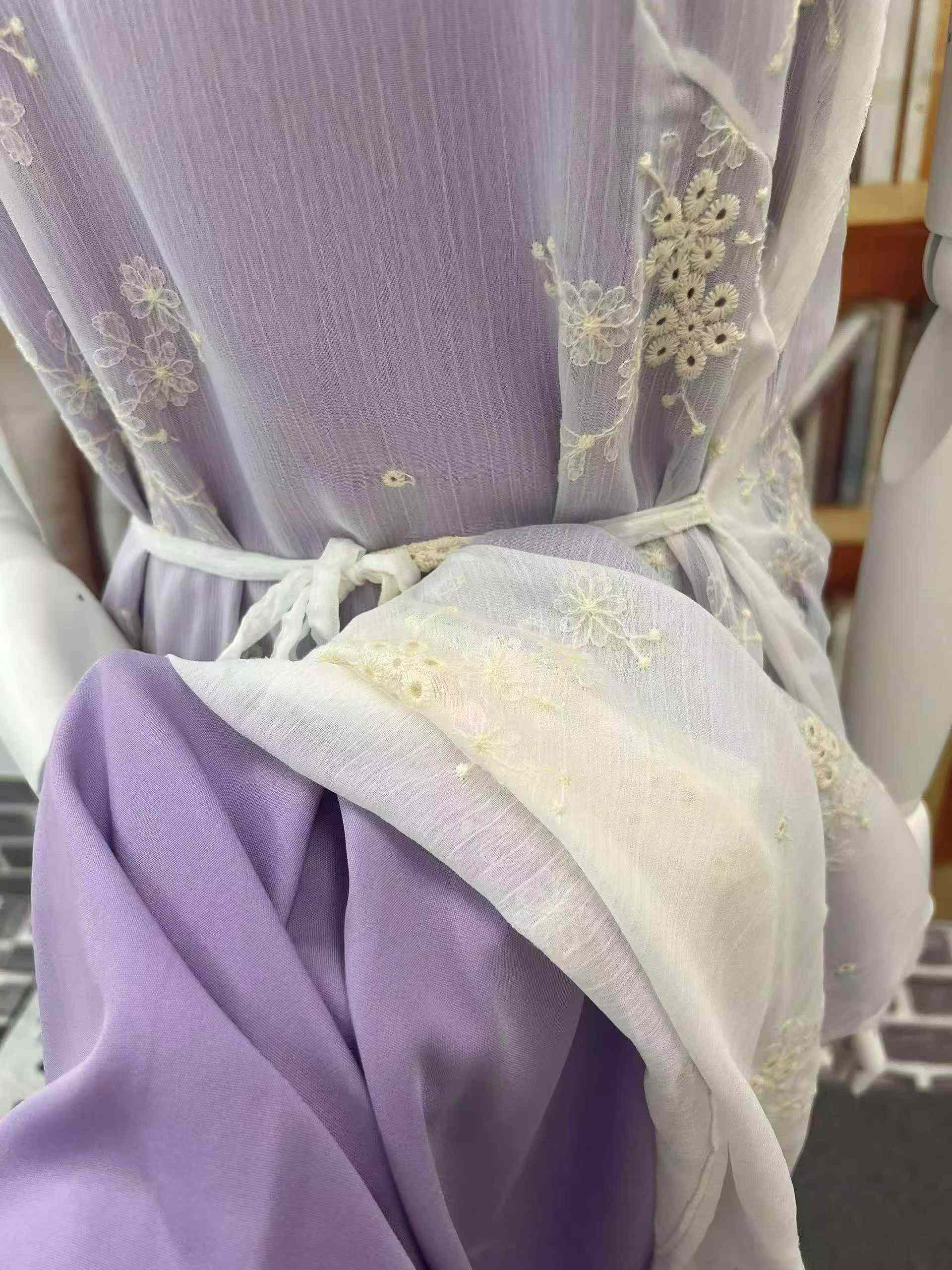 4100 Pcs New Summer Embroidered Slim Long Dress - Image 7