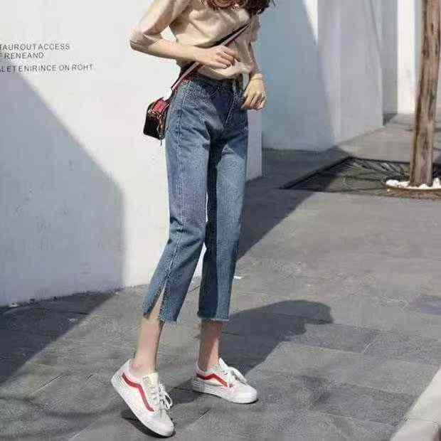 New Vintage Slit Design Jeans for Spring Summer, About 280 Pieces - Image 5