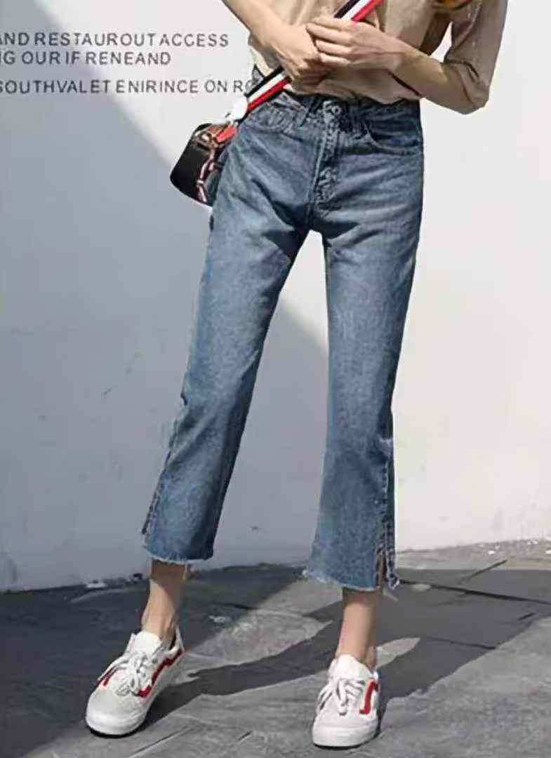 New Vintage Slit Design Jeans for Spring Summer, About 280 Pieces - Image 8