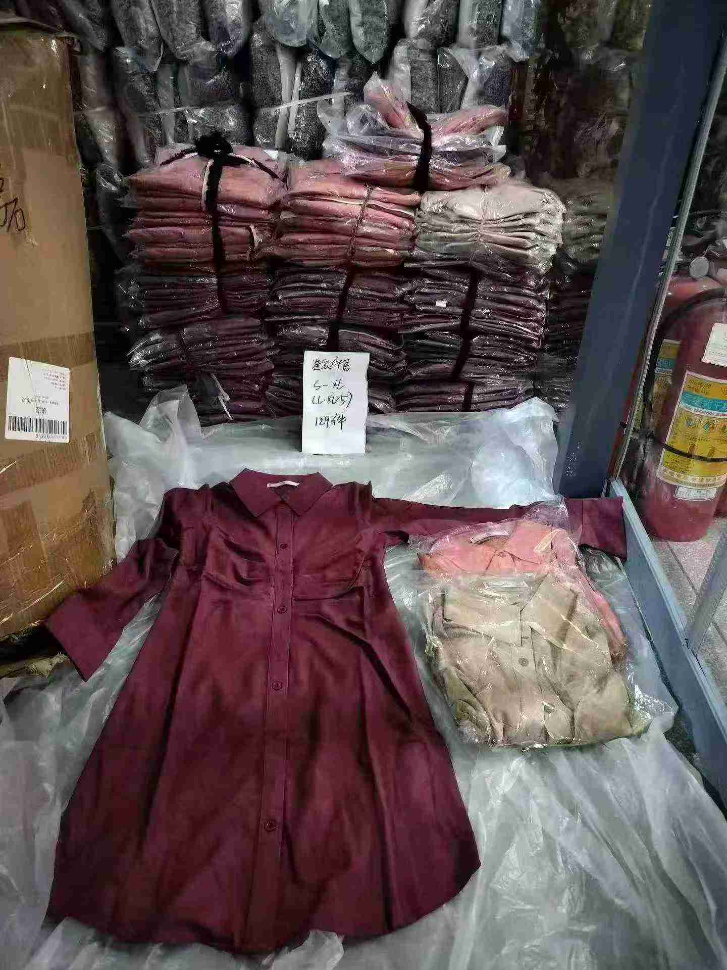 129 Pcs Stock French Style Light Mature Elegant Dresses - Image 9