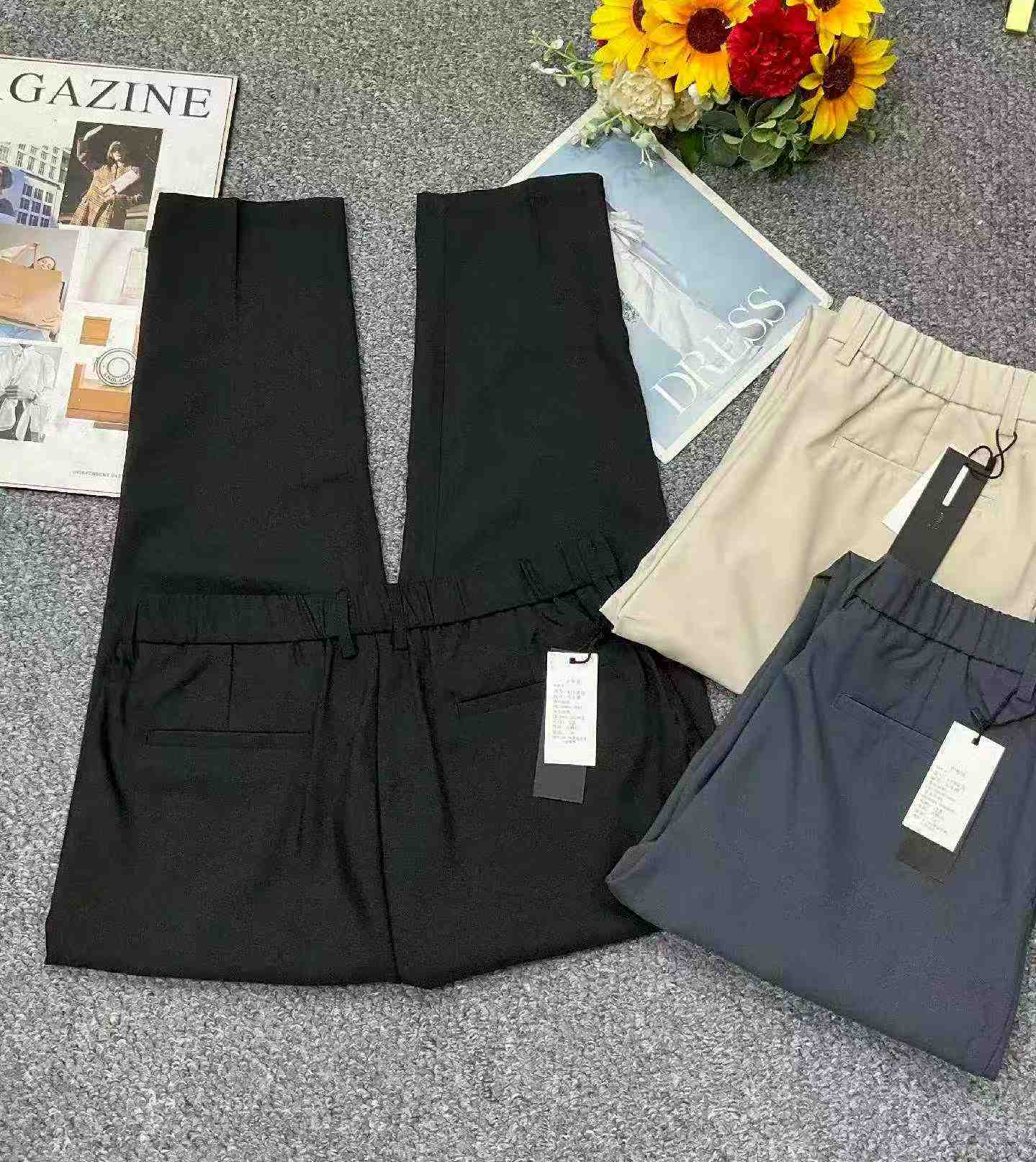 New Spring Summer Men's Business Casual Dress Pants, Size 28-38, Around 440 Pcs - Image 4