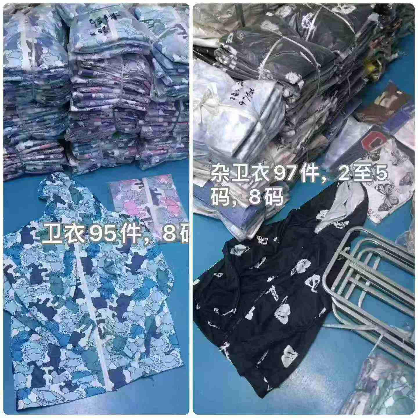 192 Pcs Casual Printed Embroidered Hoodie Coat - Image 9