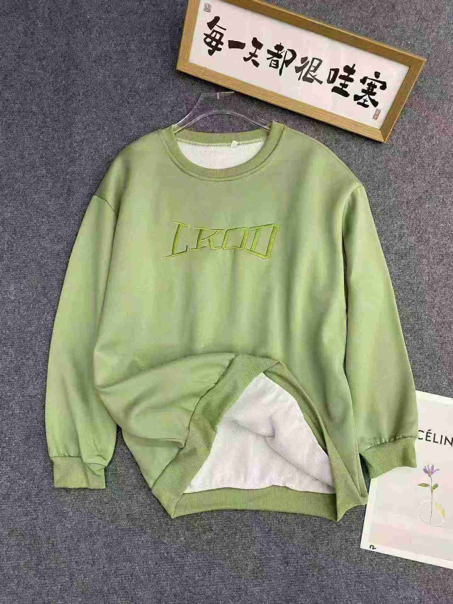 Loose Lazy Style Fleece Sweatshirts 237 Pieces - Image 3