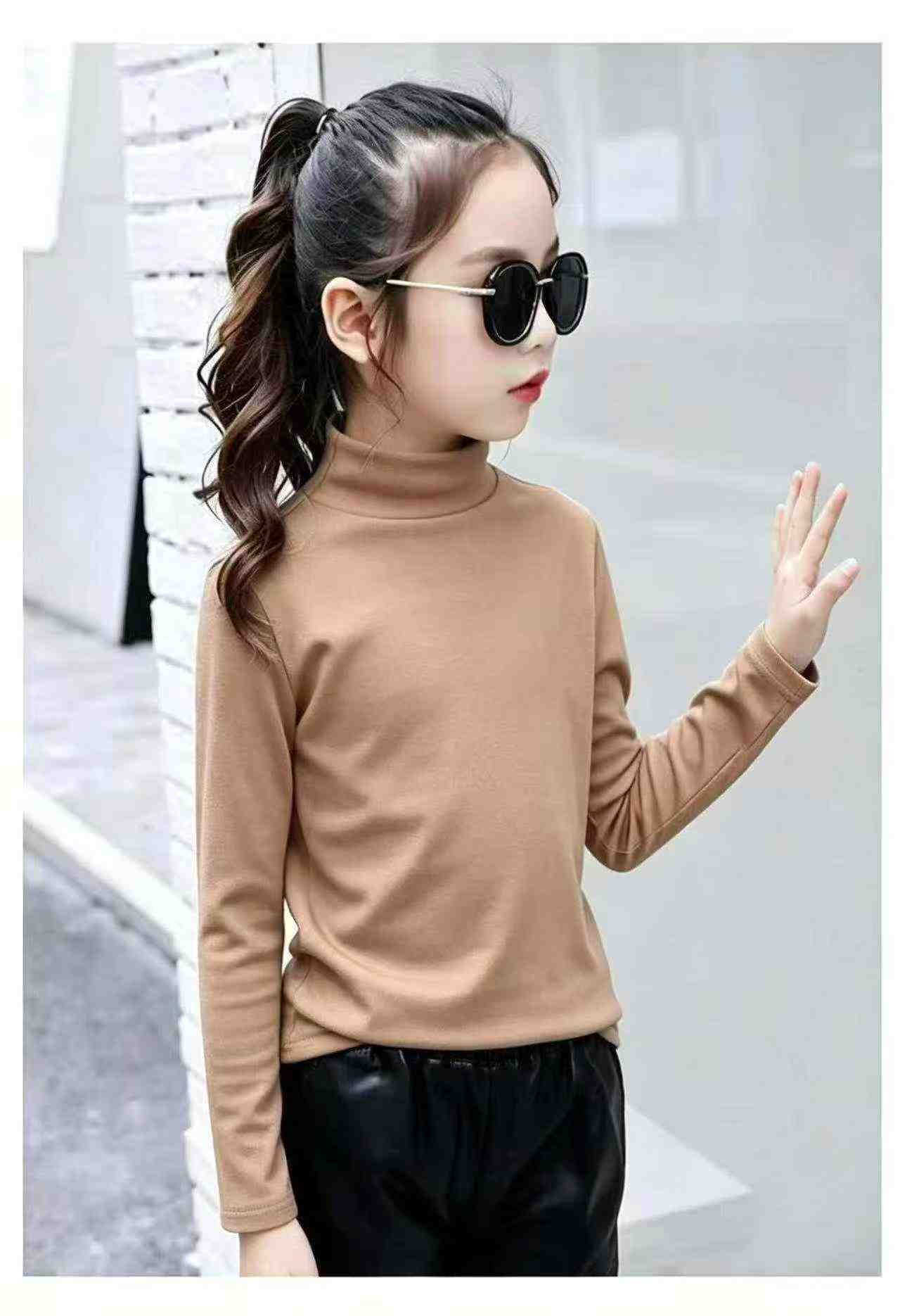 363 Pcs Fleece Lined Base Tops for Big Kids - Image 3