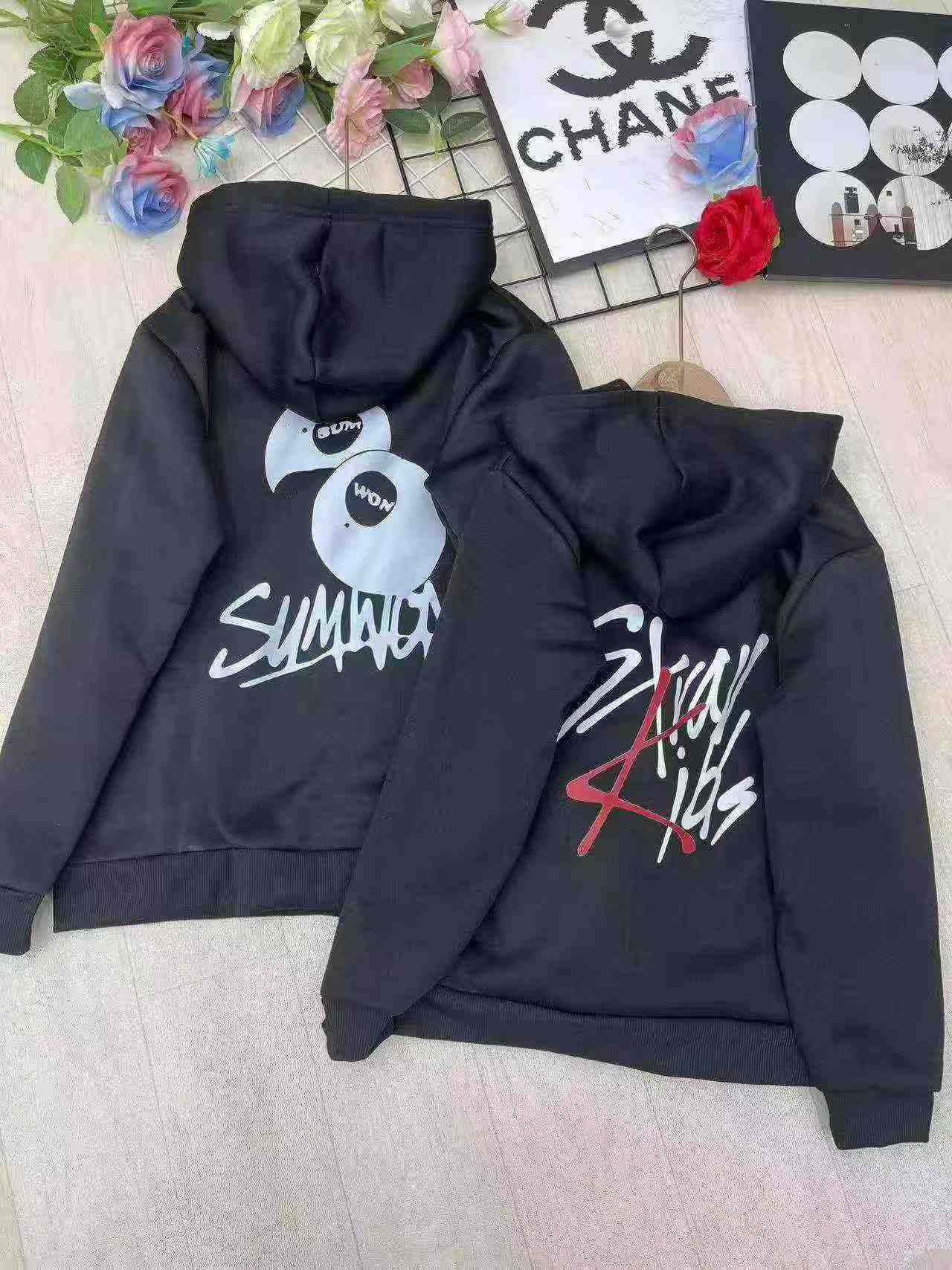 260 Pcs Older Kids Fleece Zipper Hoodies - Image 2