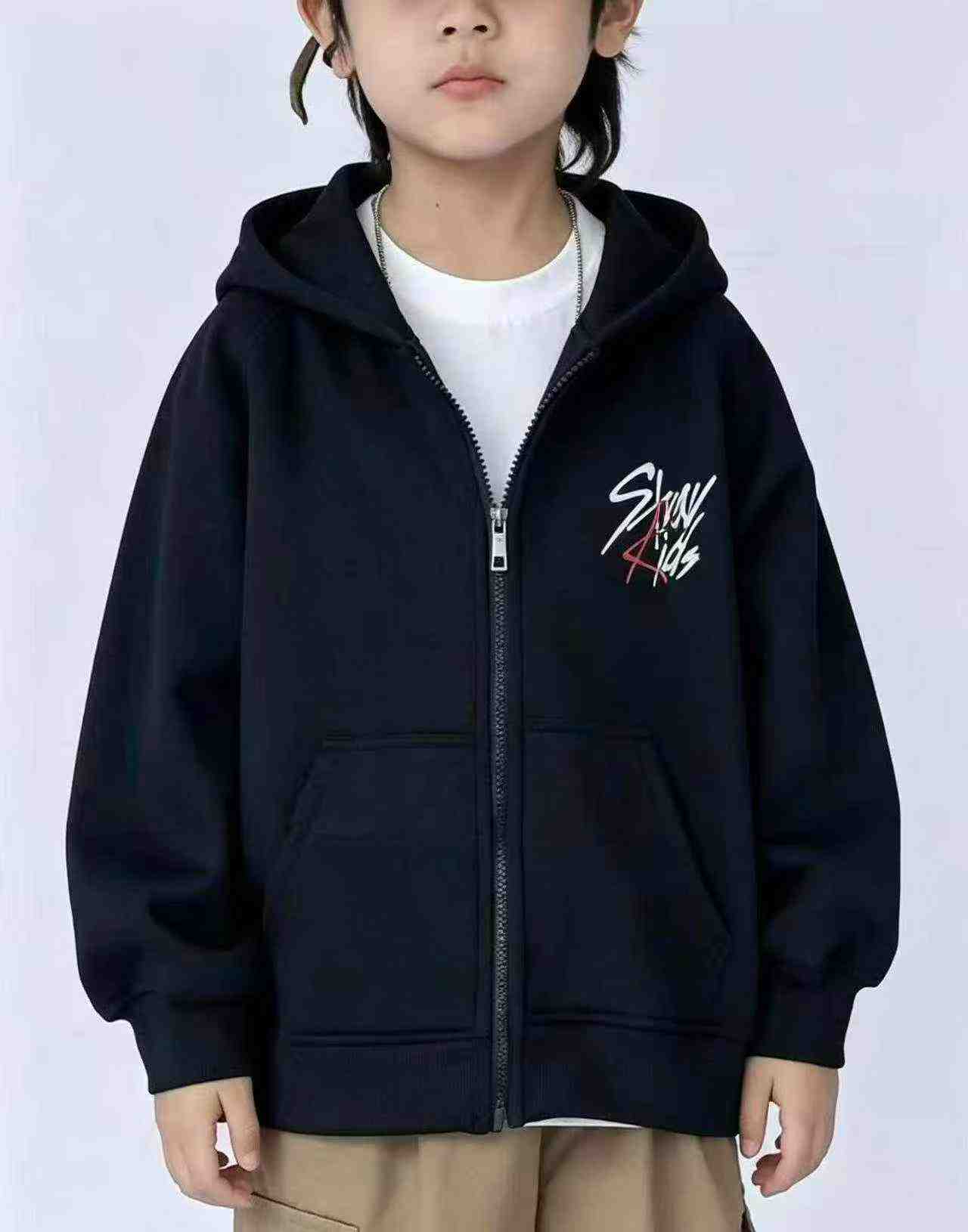 260 Pcs Older Kids Fleece Zipper Hoodies - Image 4