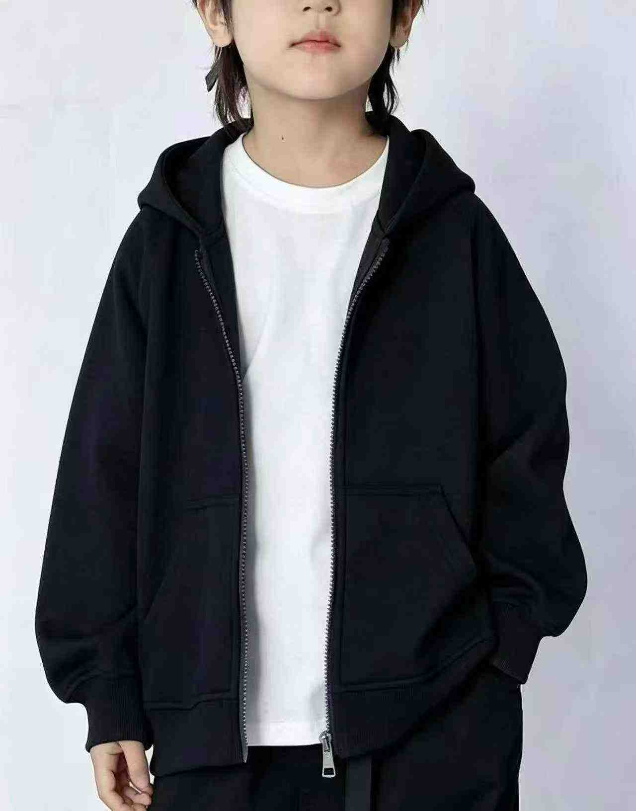 260 Pcs Older Kids Fleece Zipper Hoodies - Image 9