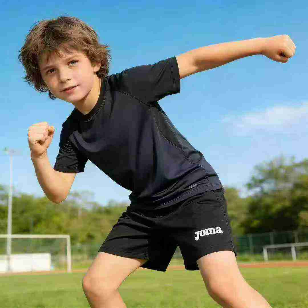 1100 Pcs Joma Brand Kids Summer Breathable Sports Shorts - Image 2
