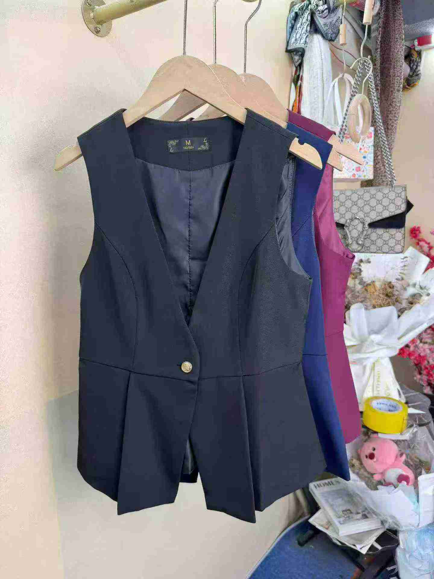 High Quality Women's Vests, 450 Pieces, 3 Colors, Sizes S-5XL, Individually Packed - Image 5