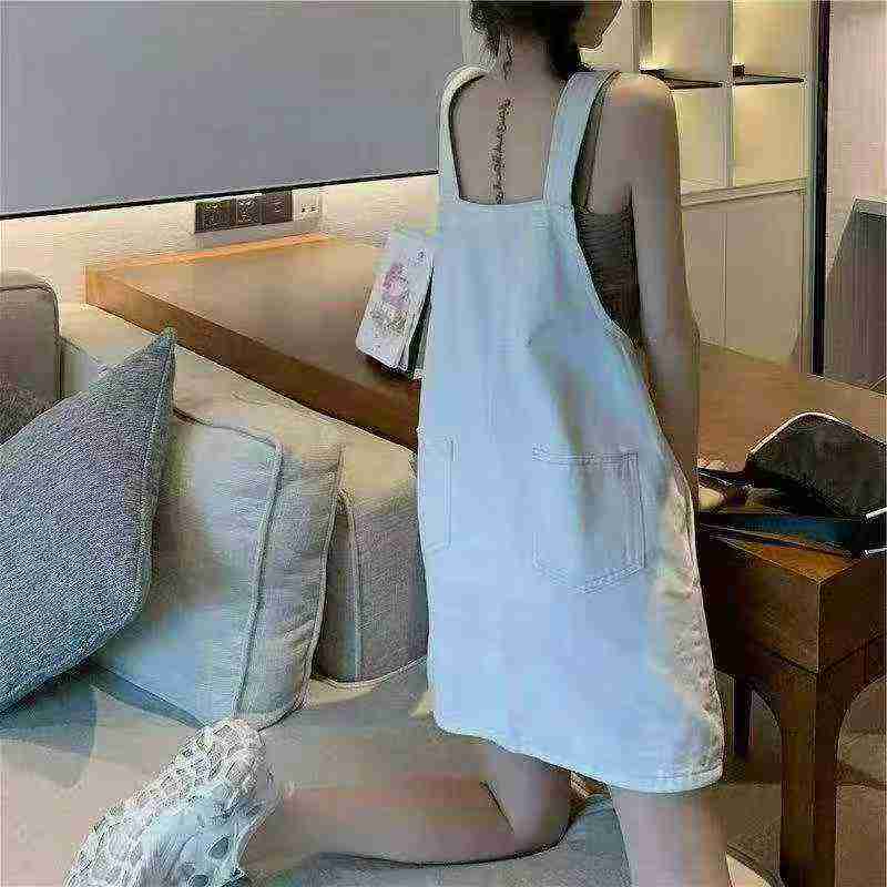 800 Pieces Women's Denim Camisole Dress - Image 4