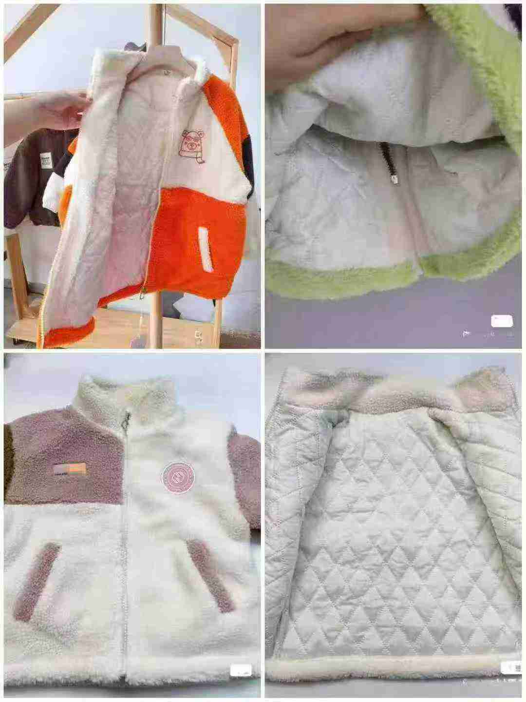 Koti la Watoto lenye Chapa la Fleece ya Sherpa, Takribani vipande 350, Ukubwa 110-160, kila moja imefungwa kivyakwe ikiwa na lebo ya kuning'inia - Image 9