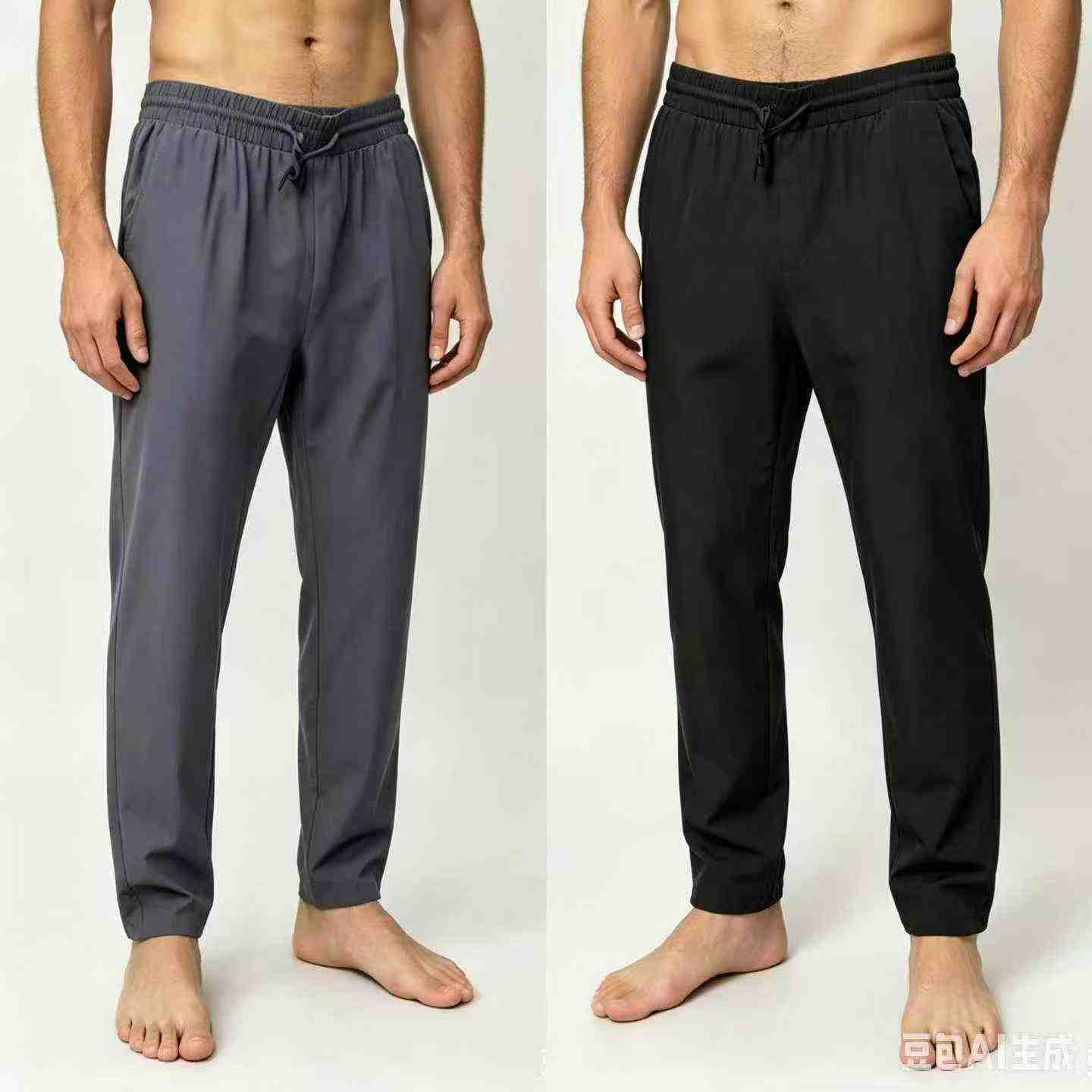 Calças de Esporte Casual de Seda Gelo para Homens, Total de aproximadamente 37730 peças - Image 3